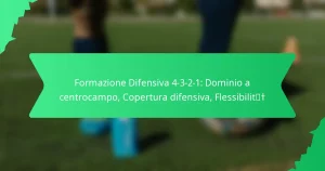 Formazione Difensiva 4-3-2-1: Dominio a centrocampo, Copertura difensiva, Flessibilità